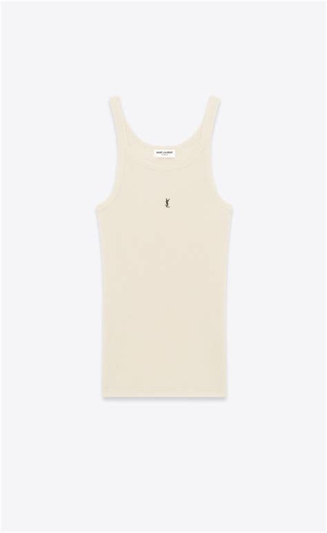 ysl cassandre tank|CASSANDRE tank top .